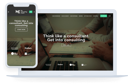 Orimero Business Website - Corporate website design showcase