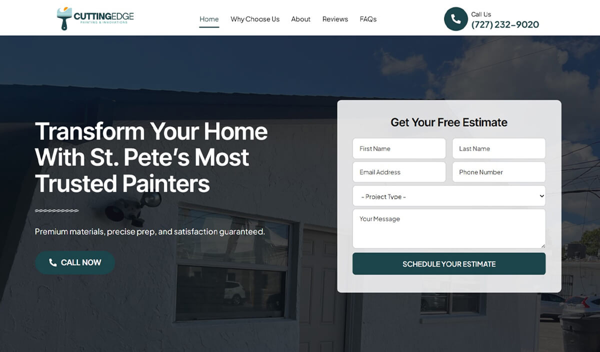 Restaurant Website - Appetizing food and menu display